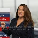 Heather's tweed blazer dress on Good Morning America
