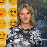 Jenna’s floral print mesh dress on Today