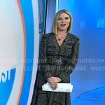 Jenna's printed handkerchief hem dress on Today Jenna's printed handkerchief hem dress on Today