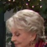 Julie’s pink mixed print jacket on Days of our Lives Julie’s pink mixed print jacket on Days of our Lives