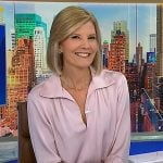 Kate's geo print pleated skirt on NBC News Daily Kate's geo print pleated skirt on NBC News Daily