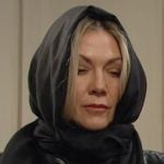 Kristen’s black leather jacket on Days of our Lives Kristen’s black leather jacket on Days of our Lives