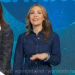 Lori’s denim dress on Good Morning America