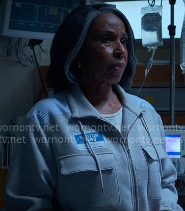 Mama Lu’s grey zip sweatshirt and pants on Reasonable Doubt Mama Lu’s grey zip sweatshirt and pants on Reasonable Doubt
