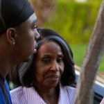 Mama Lu’s pink striped peplum shirt on Reasonable Doubt Mama Lu’s pink striped peplum shirt on Reasonable Doubt