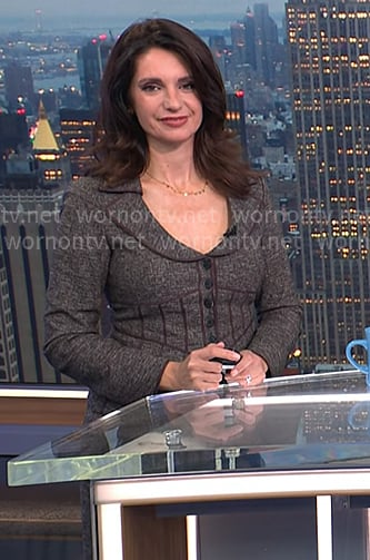 Maria’s grey jacket on Today