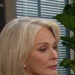 Marlena's floral shirt and purple blazer on Days of our Lives Marlena's floral shirt and purple blazer on Days of our Lives