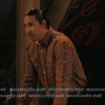 Miles’s yellow plaid shirt on Marshals Miles’s yellow plaid shirt on Marshals