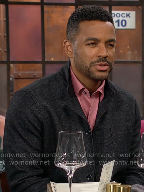 Nate's jacket on The Young and the Restless