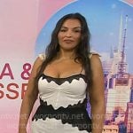 Paloma Elsesser’s white lace inset dress on Today Paloma Elsesser’s white lace inset dress on Today