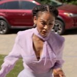 Regina’s purple cutout top on Reasonable Doubt Regina’s purple cutout top on Reasonable Doubt