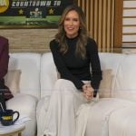Rhiannon's colorblock maxi dress on Good Morning America