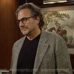 Ridge's taupe jacket on The Bold and the Beautiful