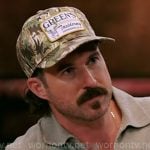 Riley Green's camo baseball cap on The Voice