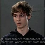 Rocco’s plaid hooded shirt on General Hospital