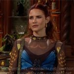 Sally’s butterfly dress on The Young and the Restless