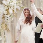 Sally's wedding dress on The Young and the Restless