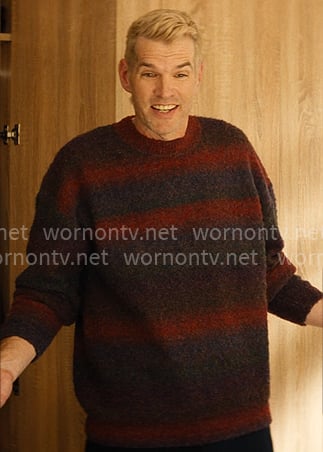 Sasha's ombre stripe sweater on Nobody Wants This