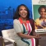 Sheryl Lee Ralph's striped polo dress on Extra Sheryl Lee Ralph's striped polo dress on Extra