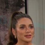 Sydney's brown off-shoulder sweater dress on Days of our Lives Sydney's brown off-shoulder sweater dress on Days of our Lives