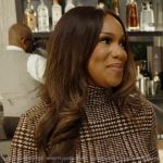 Tia’s plaid catsuit on The Real Housewives of Potomac Tia’s plaid catsuit on The Real Housewives of Potomac
