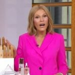 Tory's pink blazer and pants on Good Morning America Tory's pink blazer and pants on Good Morning America
