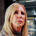 Vicki’s monogram print dress on The Real Housewives of Orange County