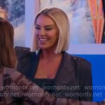 Whitney's black oversized blazer on The Real Housewives of Salt Lake City